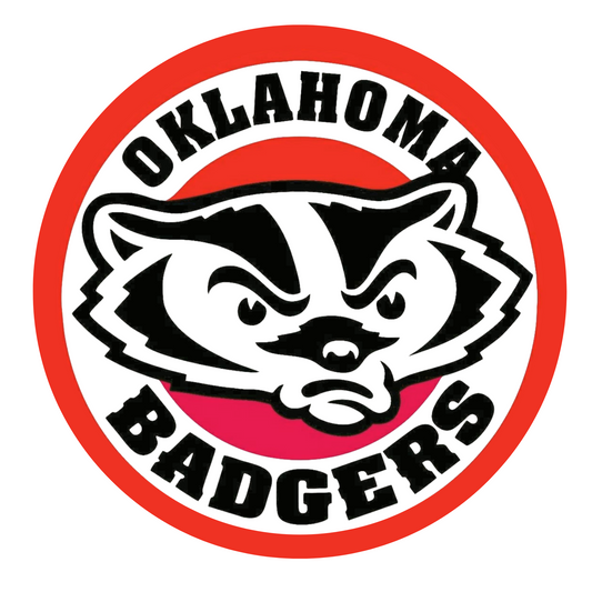 Oklahoma badgers Mouse Pads