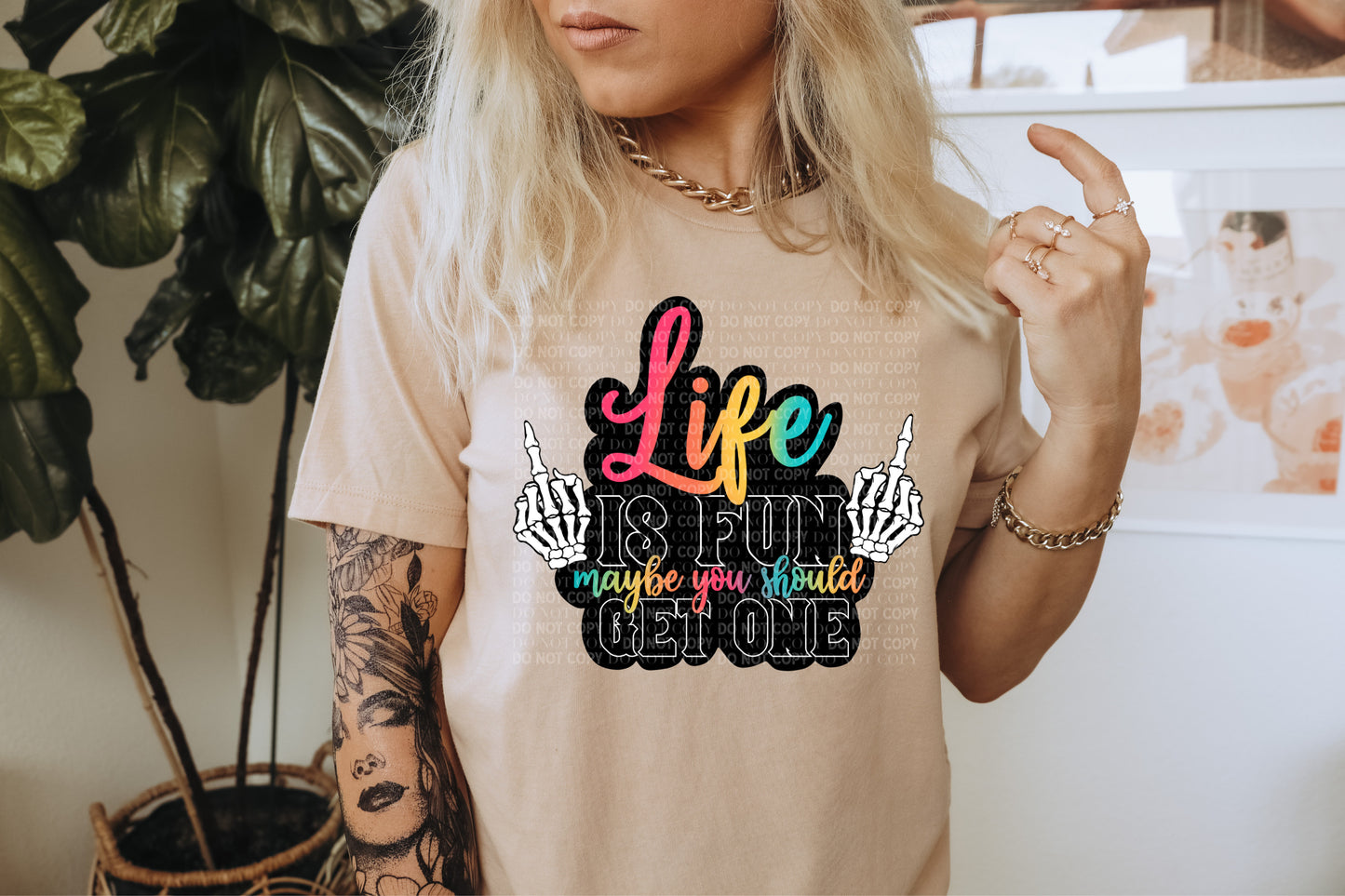 Life is Fun You should get one  Short Sleeve T-shirt