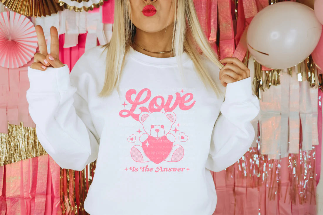 Love Is The Answer Short Sleeve T-Shirts