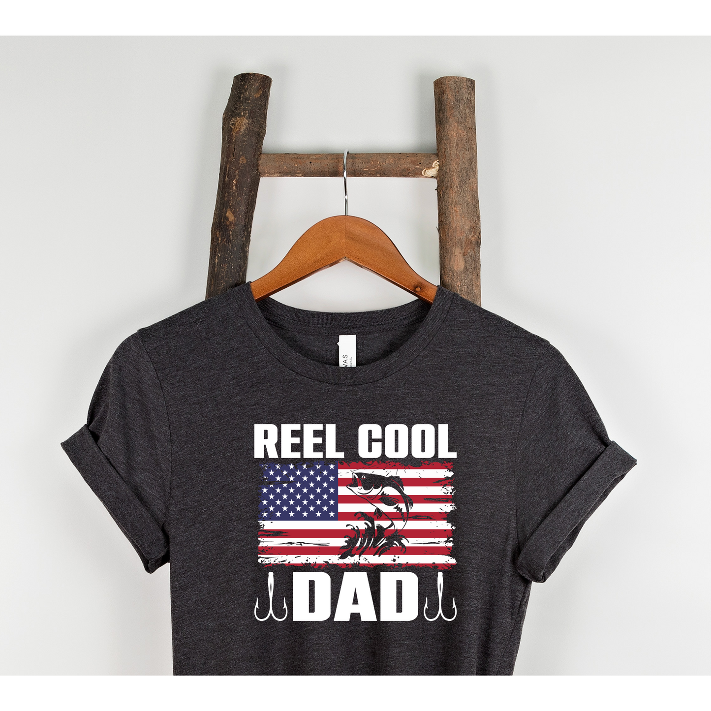 Reel Cool Dad Short Sleeve T-shirts