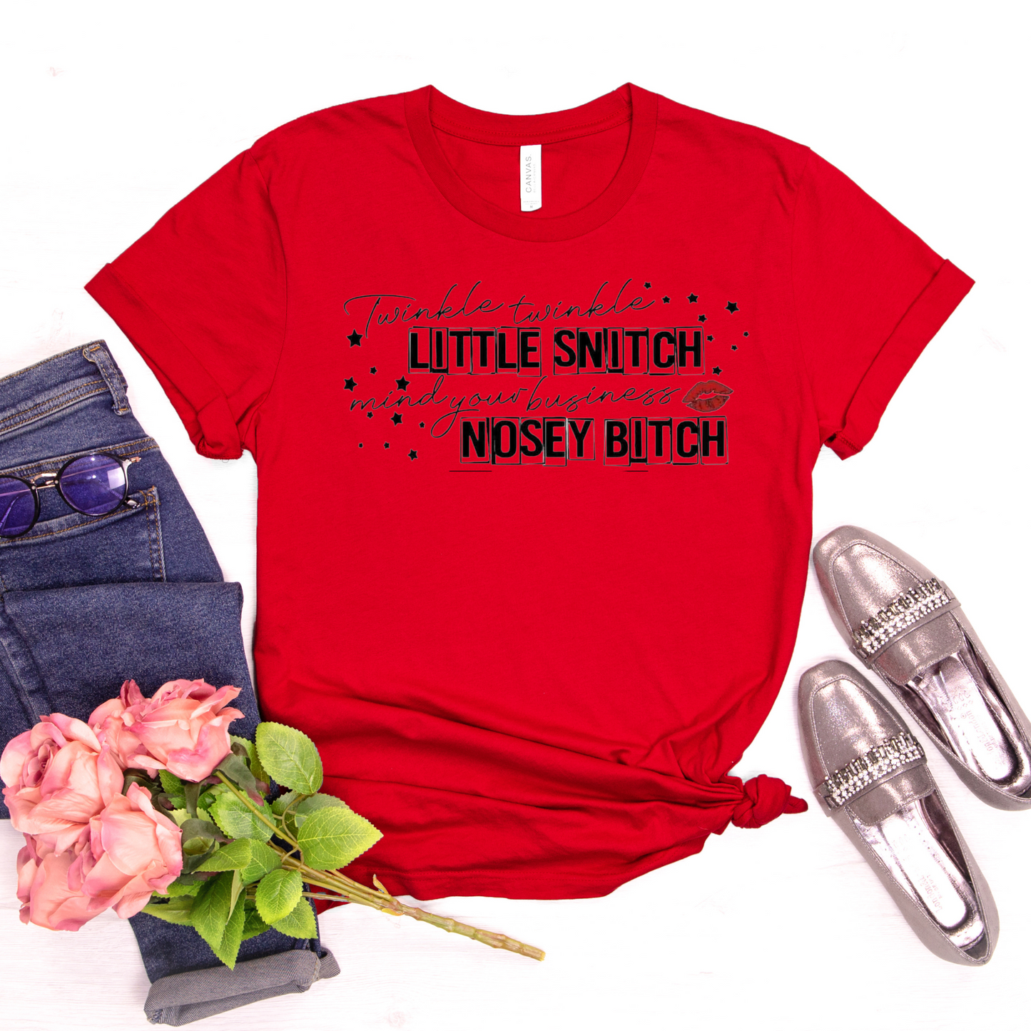 Twinkle Twinkle Little snitch Short Sleeve T-shirts