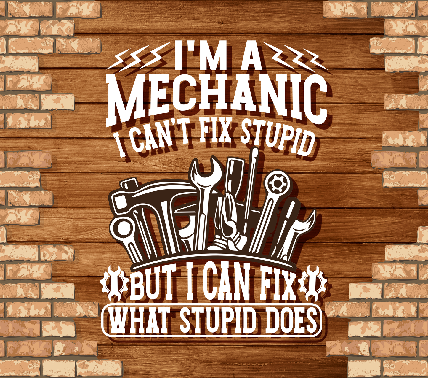 I am A Mechanic Tumbler