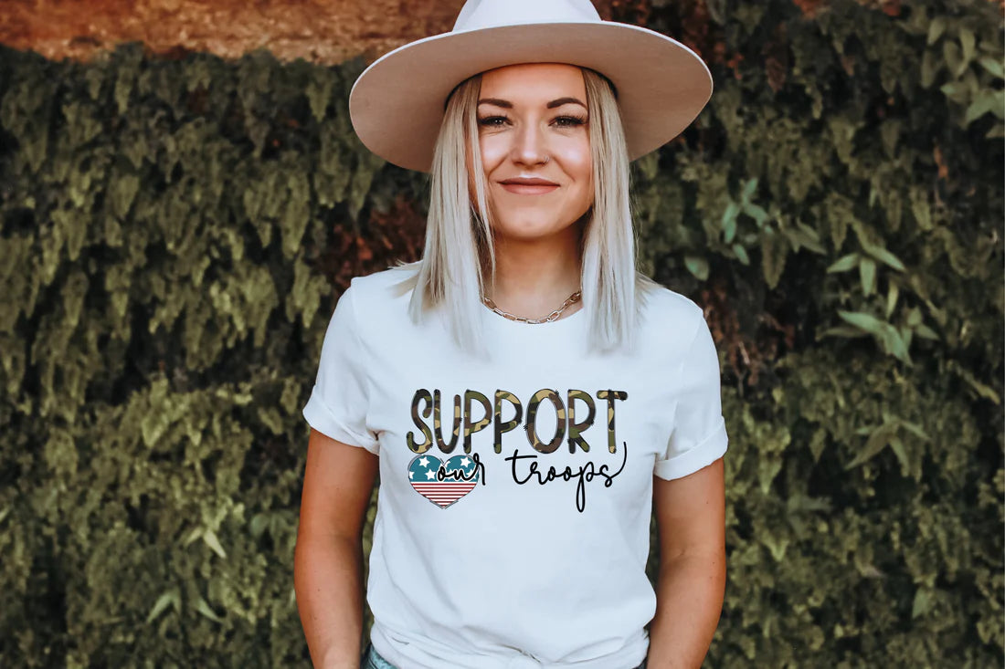 Support our Troops Short Sleeve T-shirts