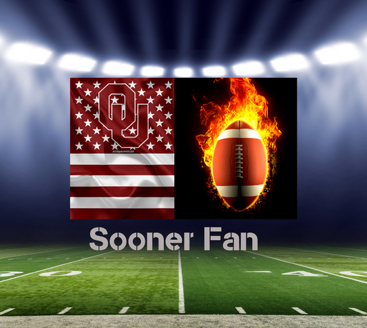 OU Sooner Fan Tumbler